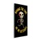 Time Of My Afterlife Witty Skeleton Smiling Sparkles Wall Plaque Art